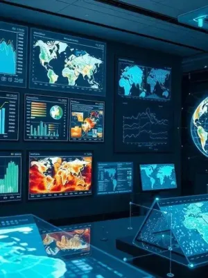 The development of AI systems to predict climate change patterns