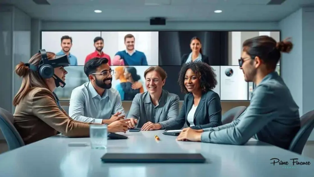 Growth in VR applications for remote work and collaboration