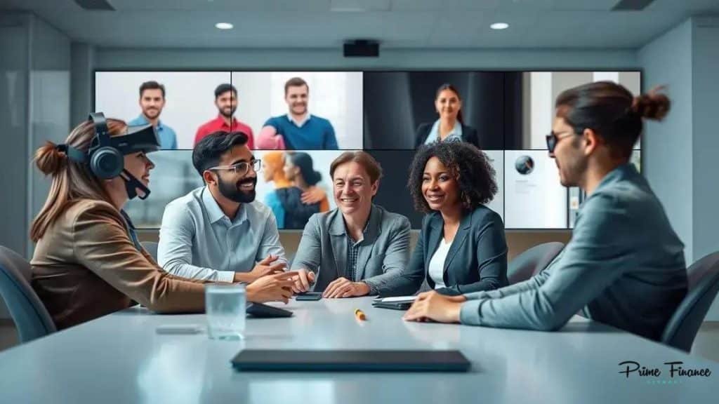 Growth in VR applications for remote work and collaboration