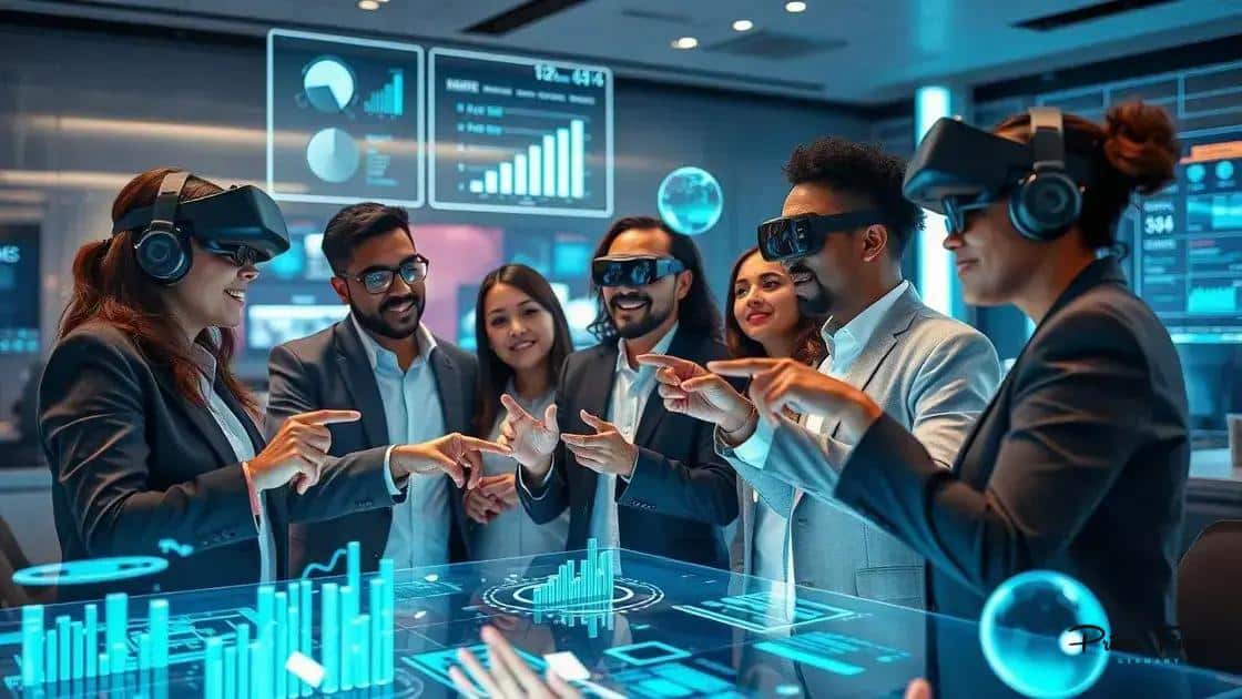 Growth in VR applications for remote work and collaboration